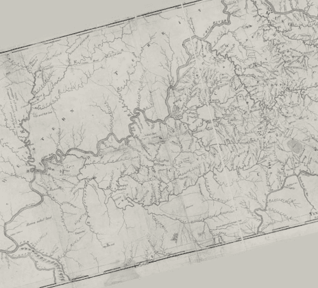 Historic map of Kentucky