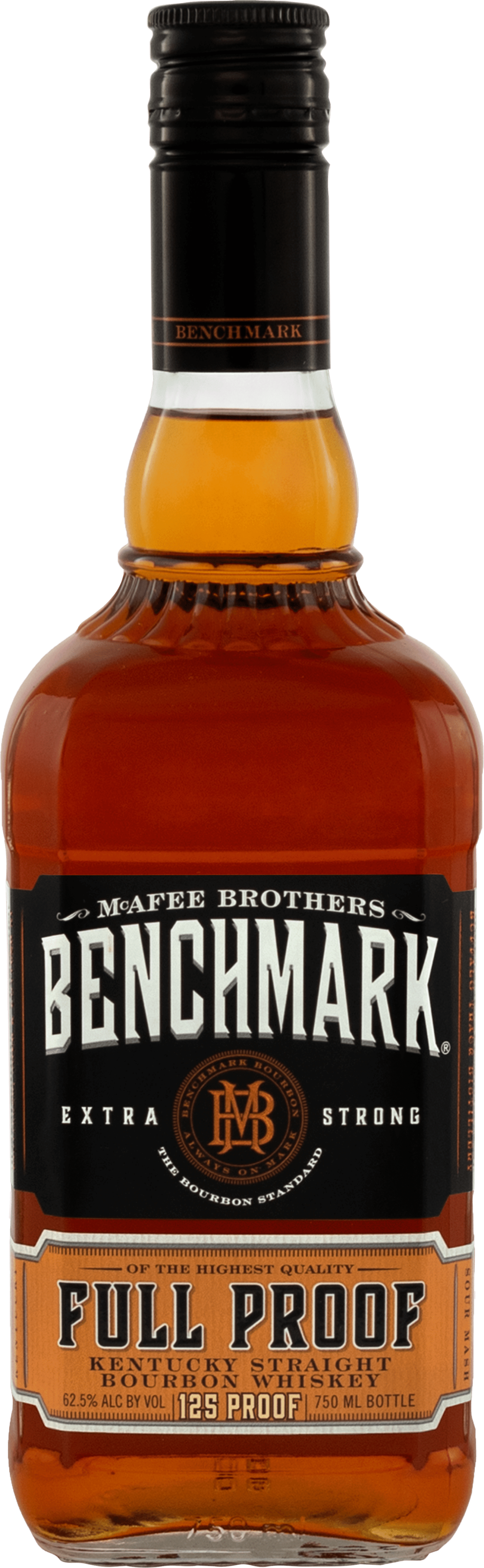 Benchmark Full Proof Kentucky Full Proof Whiskey bottle