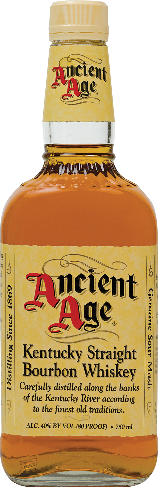 Ancient Age bottle image front with transparent background