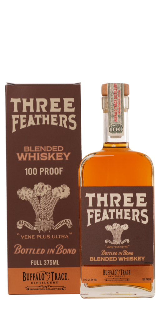 Three Feathers Bottled in Bond Blended Whiskey